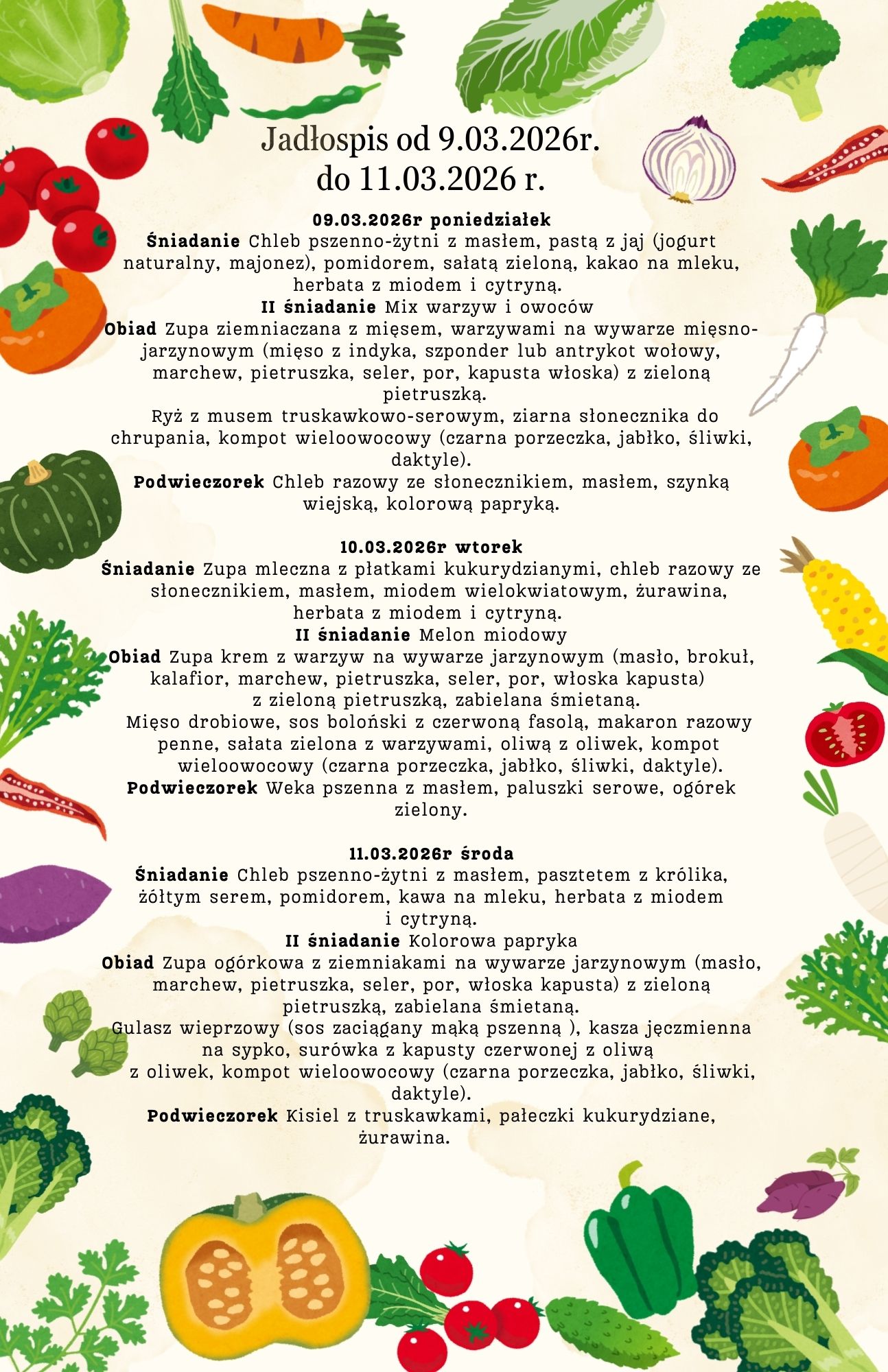 Jadłospis 9 11 03